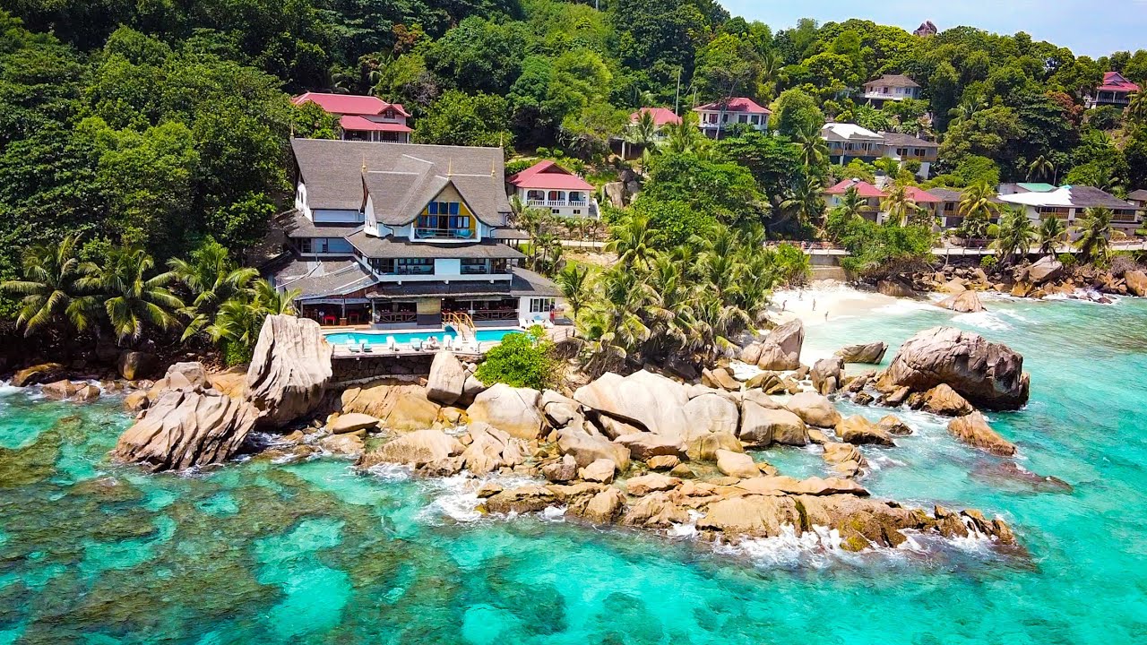 Patatran Village Hotel La Digue Island 🌴 Seychelles 🇸🇨👍Top 🌟🌟🌟🌟🌟 & L'Ocean Flopp 👎🚫⚠️
