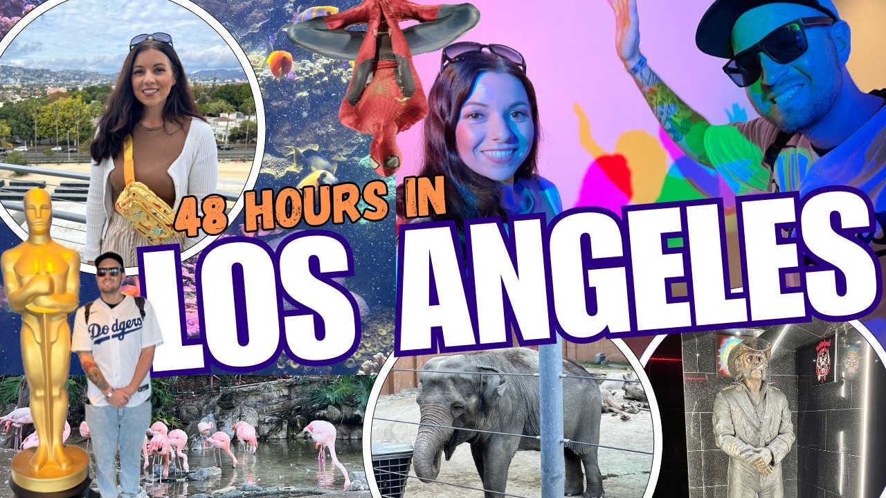 LOS ANGELES 🌴 | Academy Museum | Aquarium | La Brea Tar Pits | LA Zoo | Travel Vlog | LA 2024