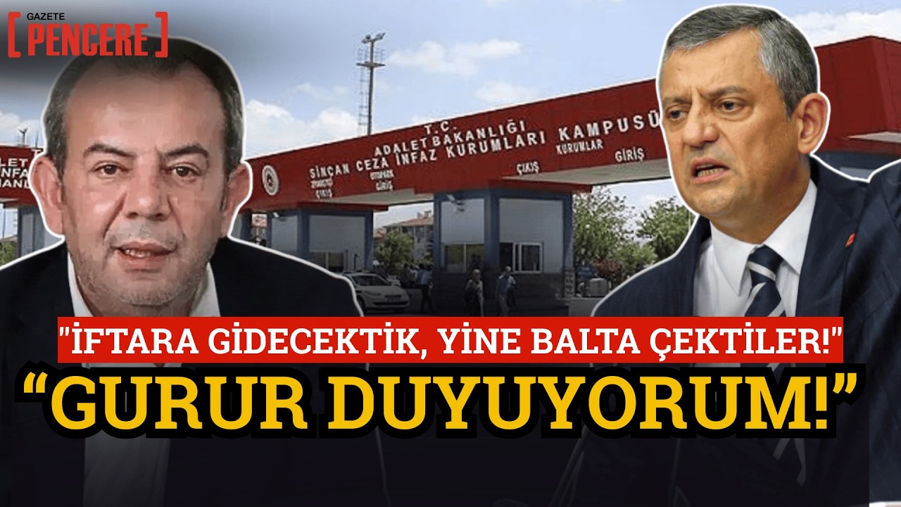 Özgür Özel: Bu akşam iftara Sincan Cezaevi'ne Tanju'nun yanına gideceğim!