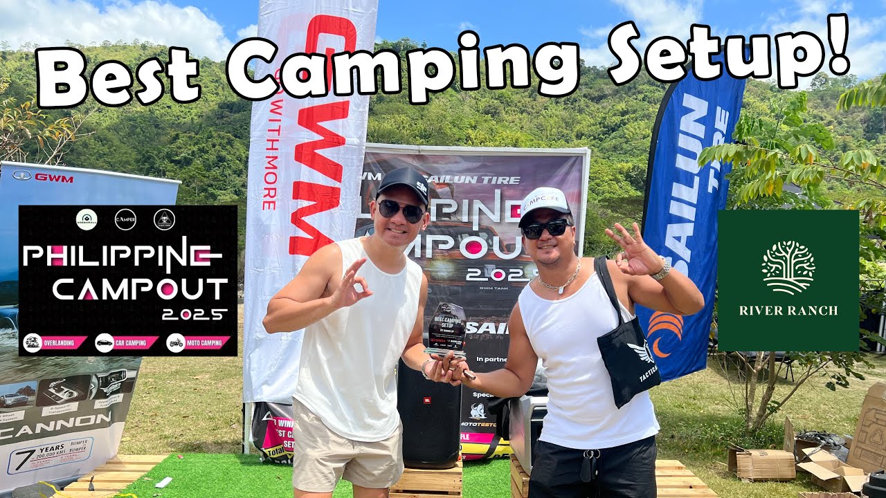 Philippine Campout 2025 | Best Camping Setup 1st Place | River Ranch PH | Coody 8.0 | Coody Air Tarp