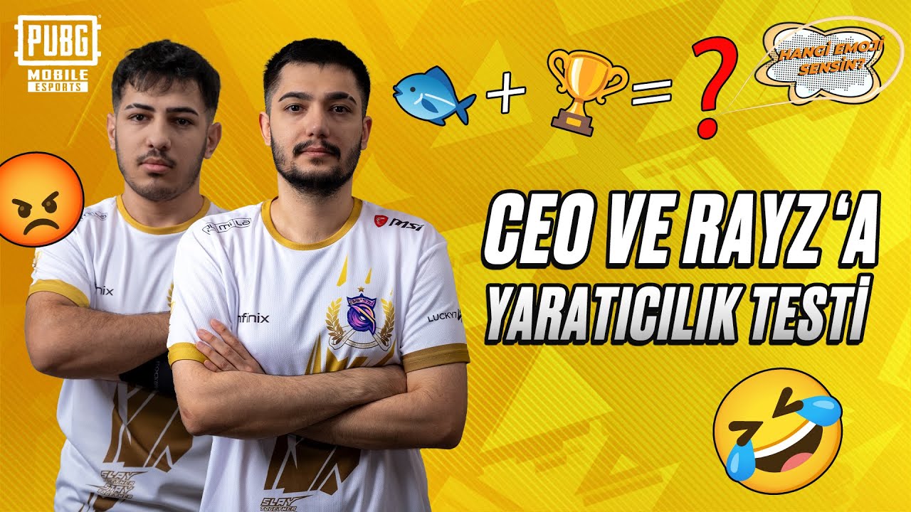 HANGİ EMOJİ SENSİN? | CEO VE RAYZ CEVAPLIYOR! 🤔
