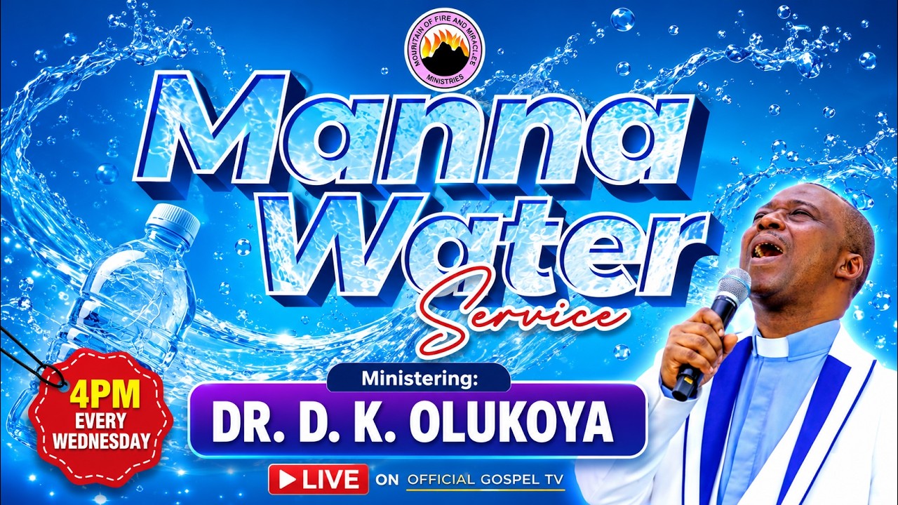 MFM Manna Water Service LIVE Today | Dr D.K. Olukoya | Wednesday, July 29, 2026