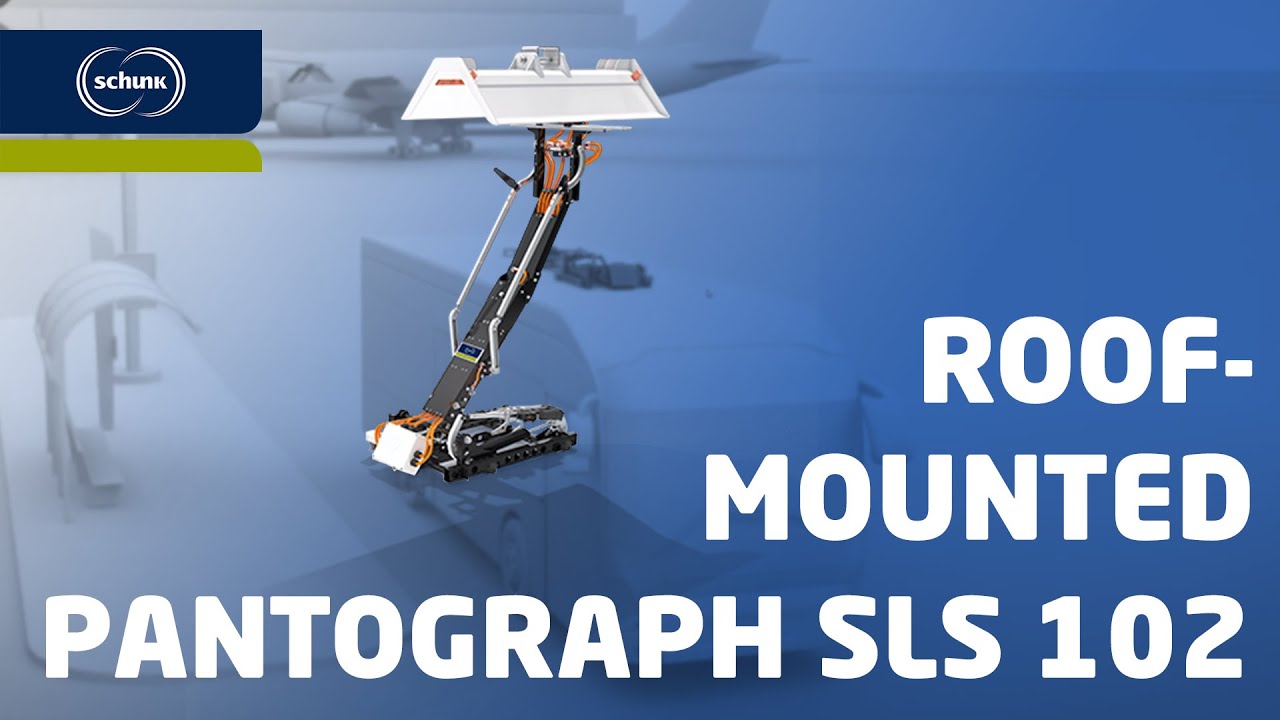 Electric Vehicle Charging: Schunk&rsquo;s Roof-mounted Pantograph SLS 102 | Smart Charging