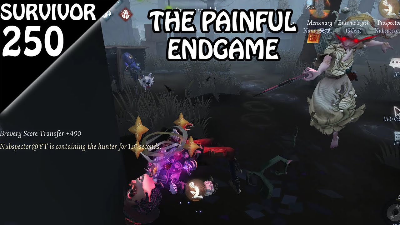 The Painful Endgame - Survivor Rank #250 (Identity v)