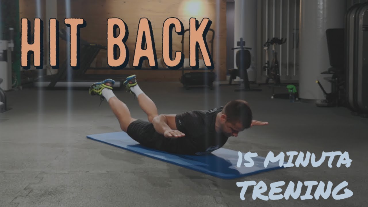 Trening za leđne mi&scaron;iće bez rekvizita 1 (HIT Back, no equipment 1)
