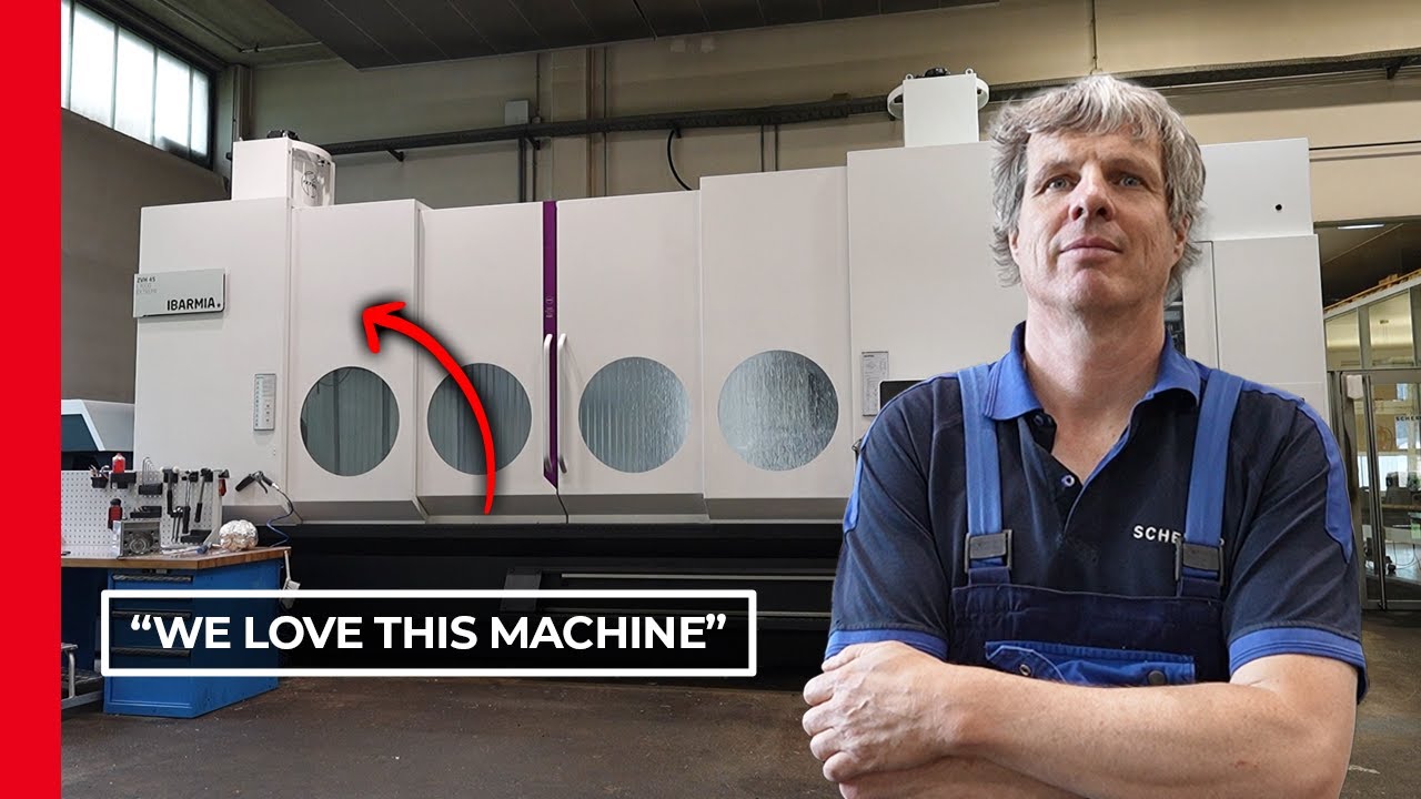 Scherrer CNC изнутри: Ibarmia ZVH 45 — инновационный 5-осевой станок в Альпах