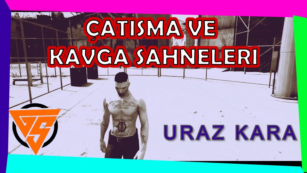 URAZ KARA TÜM KAVGA SAHNELERİ ⚔ GTA 5 EİGHTBORN RP - FİLVEREL - KOMİK MONTAJ- FUNNY MOMENTS