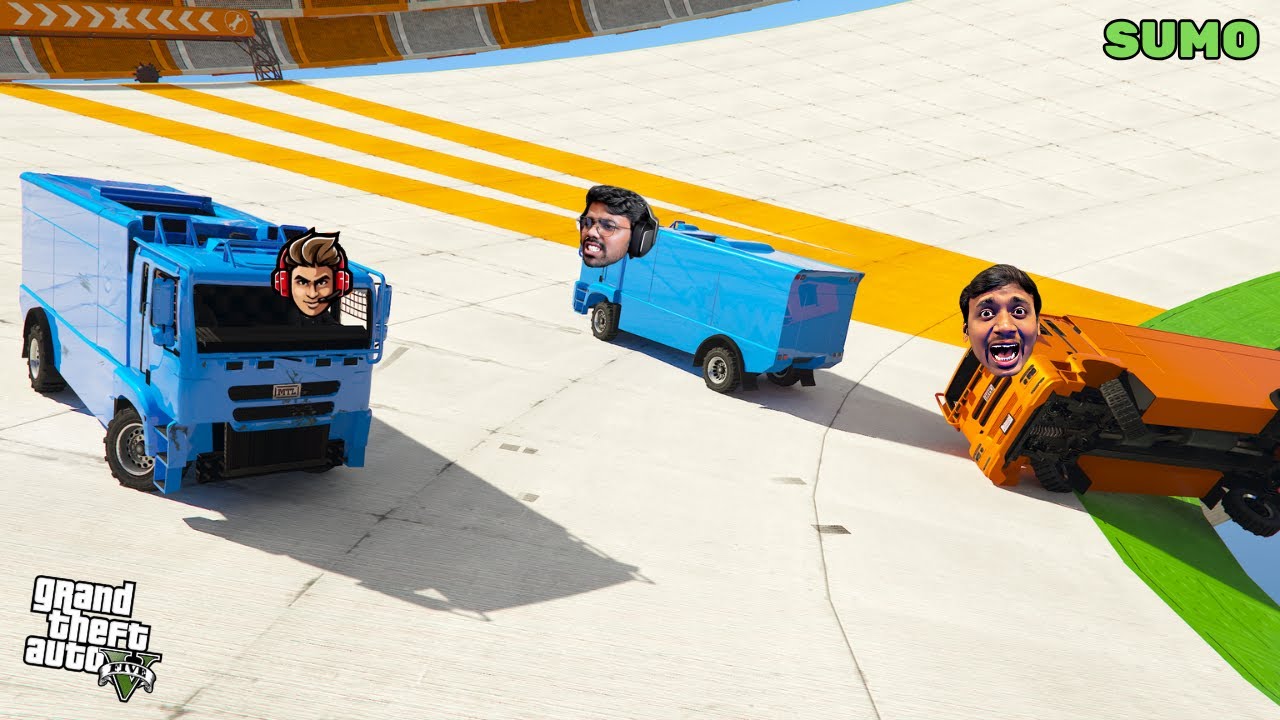 GTA 5 Sumo With Gang – The Funniest War Ever Begins