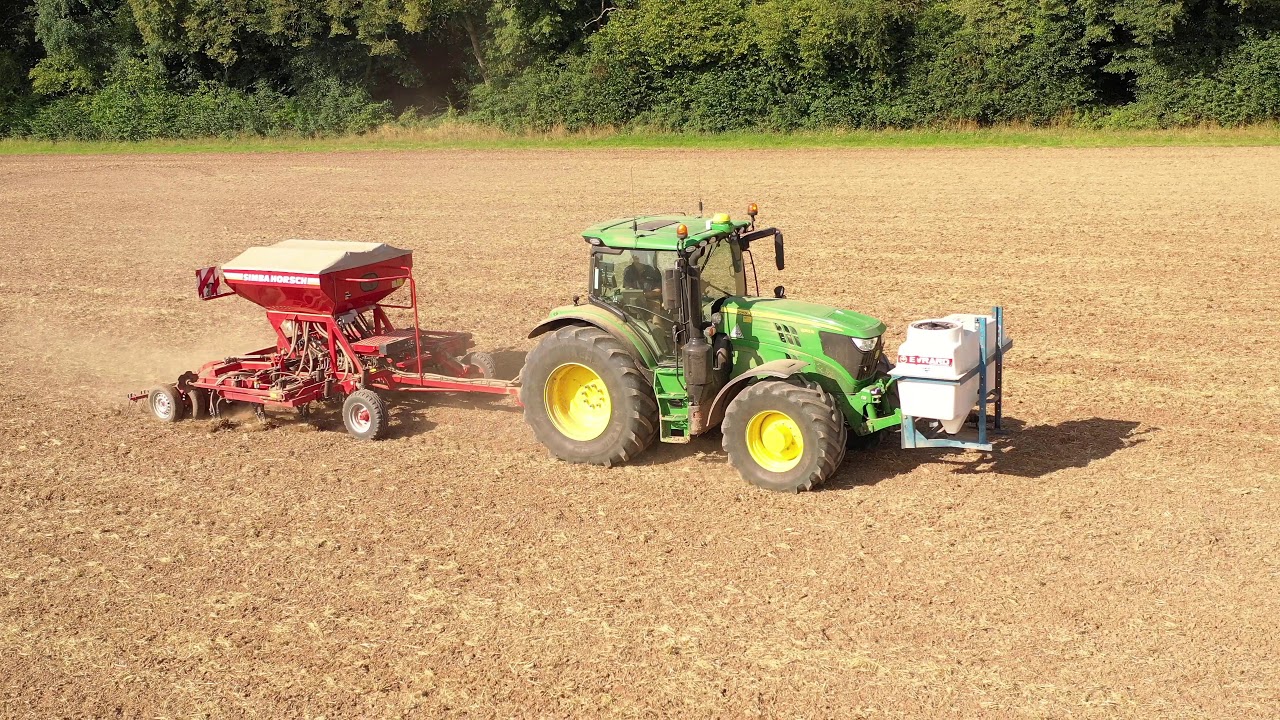 Horsch CO4 drilling oil seed rape