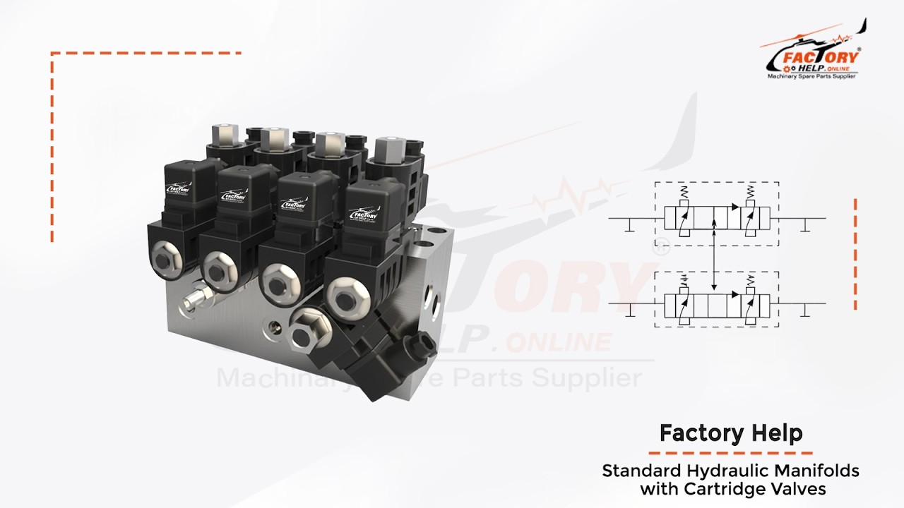 FactoryHelp - Standard Hydraulic Manifolds with Cartridge Valves