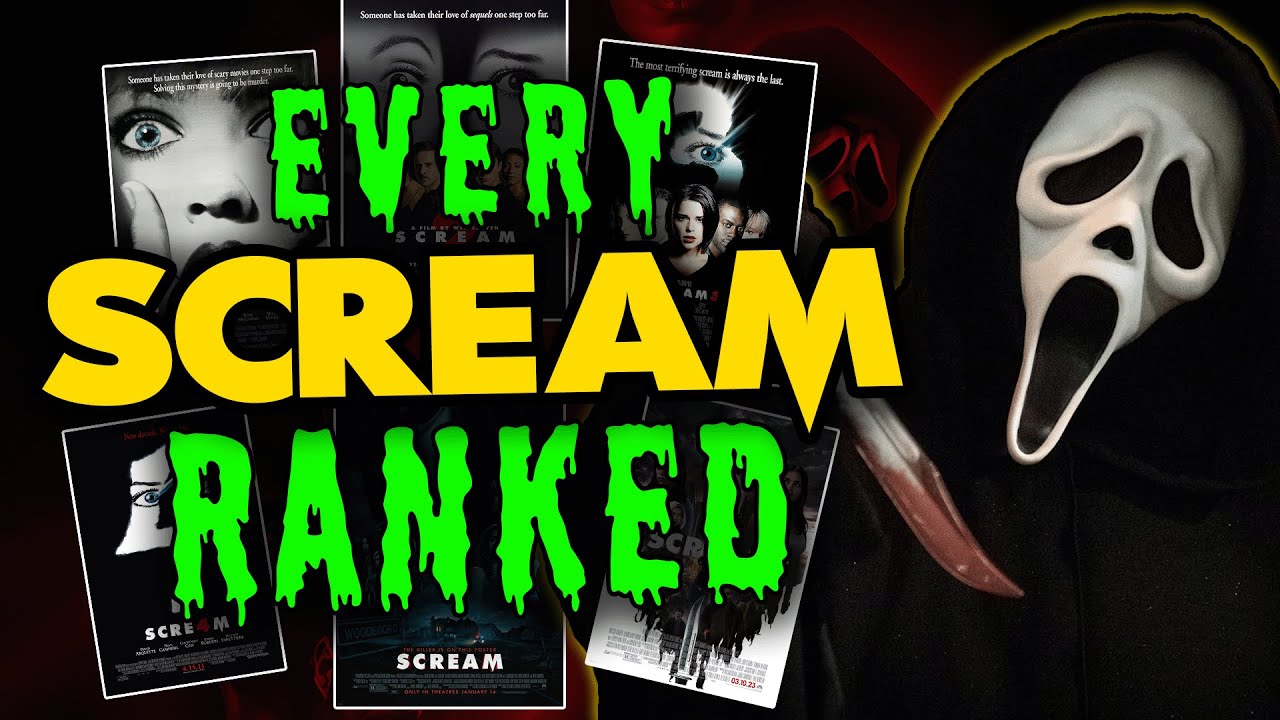 All 6 SCREAM Movies RANKED!