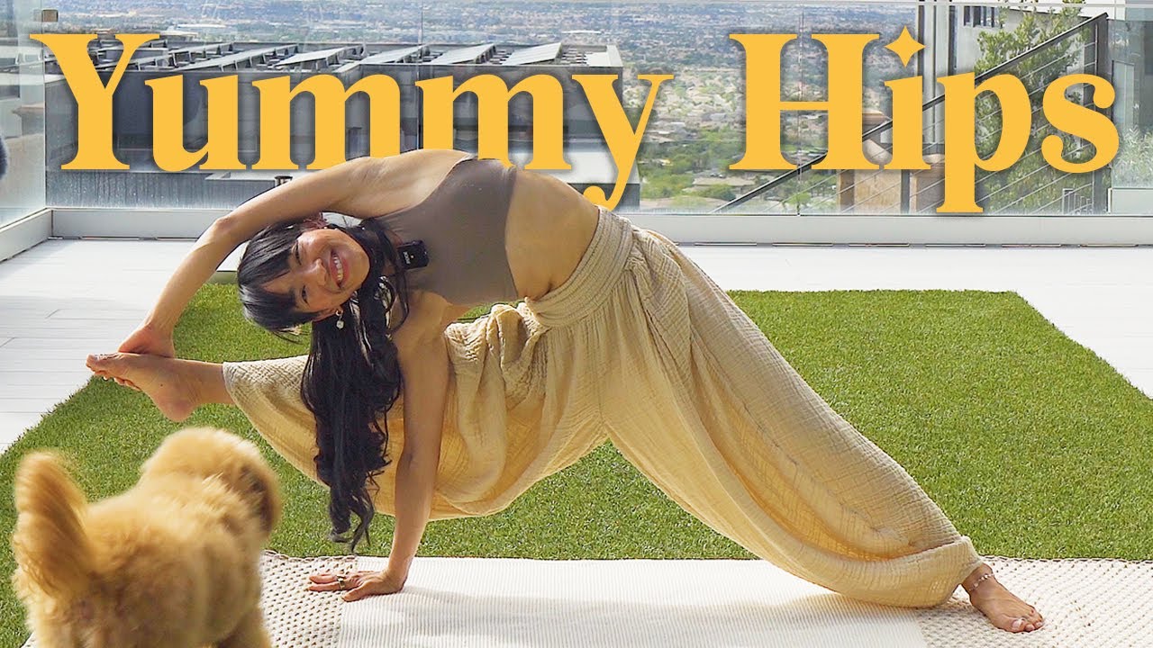 Advanced Hip Mobility Yoga For Yummy Hips ✦ Full Body Yoga Ft. Visvamitrasana
