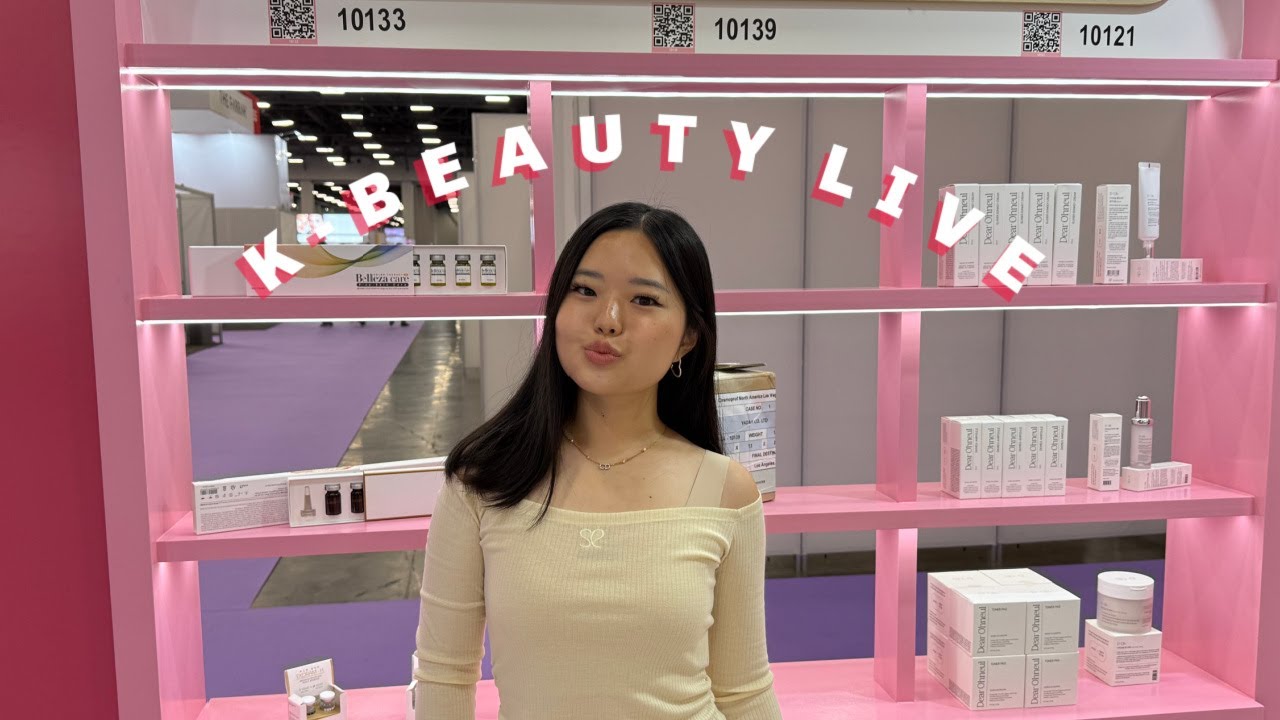 🎥 LIVESTREAM: Global Beauty Convention (Korean Skincare Brands Review) ✨