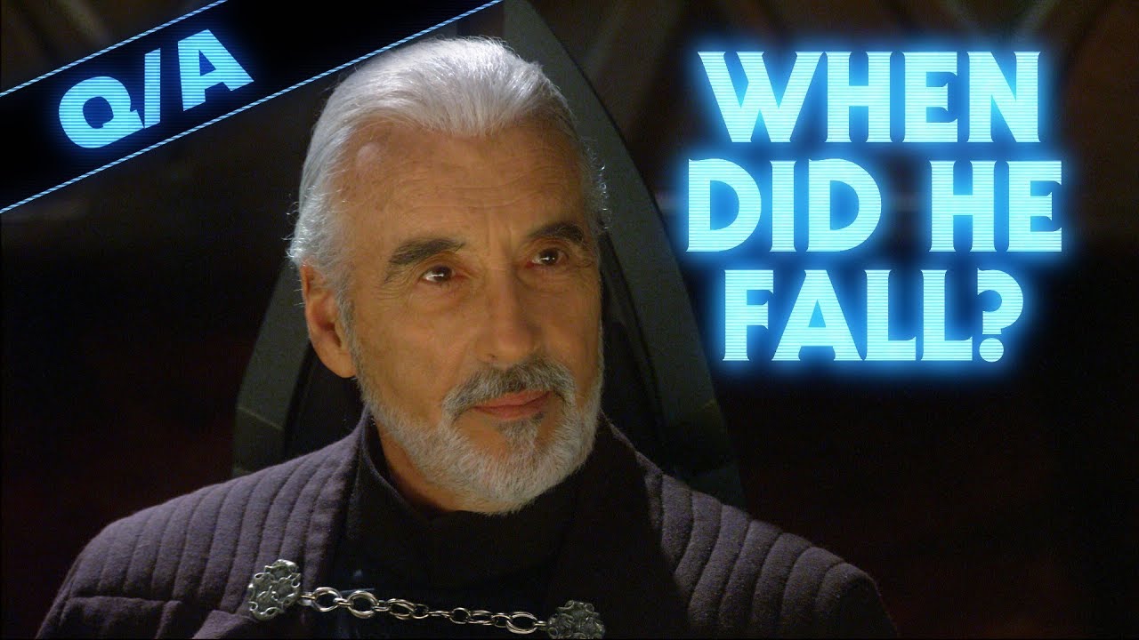 When Did Count Dooku Fall to the Dark Side - Star Wars Explained Weekly Q&A