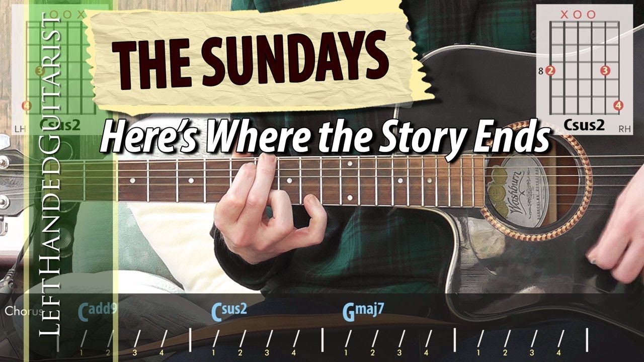 The Sundays - Here's Where The Story Ends | guitar lesson