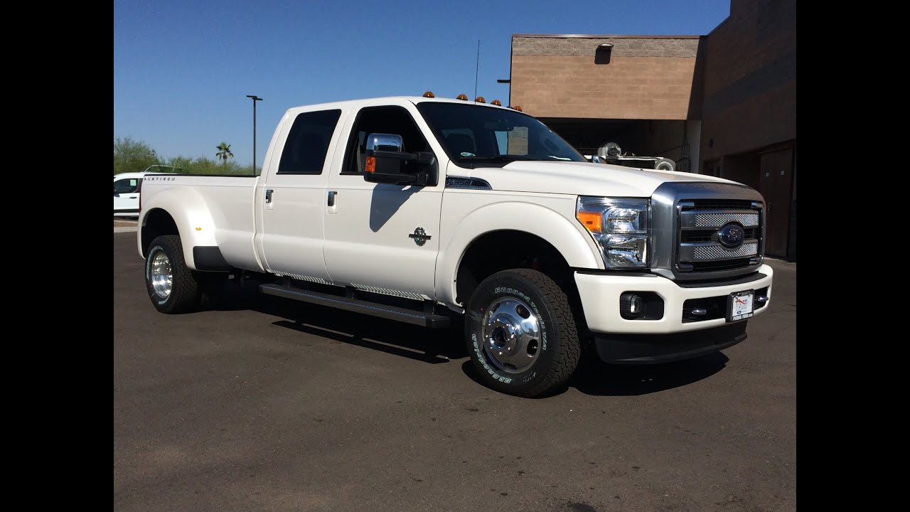 2015 Ford F-350 Platinum 4x4 Dually Walkaround