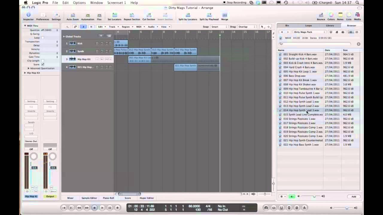 Crossfade Tutorials - 01 Dirty Mags 