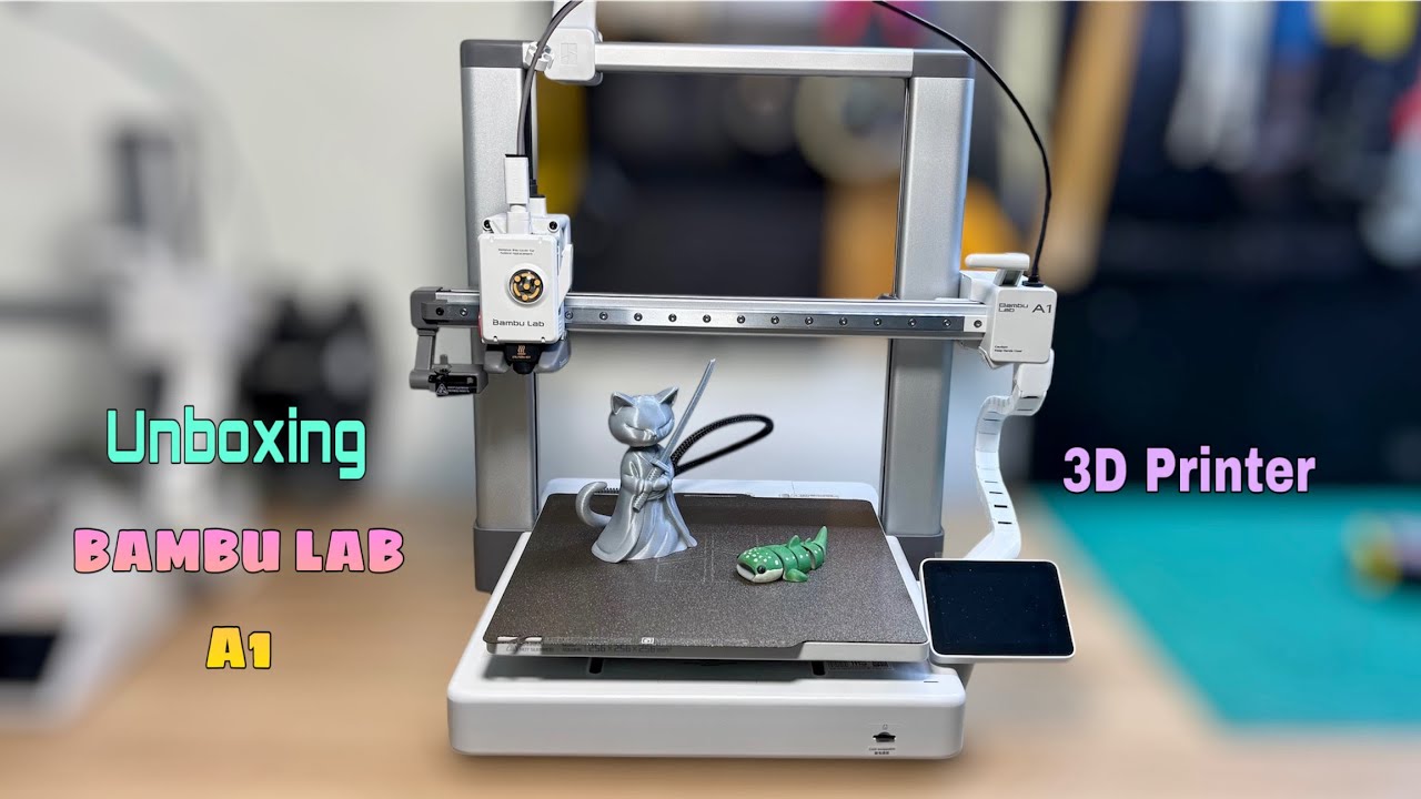Unboxing Bambu Lab A1 3D Printer