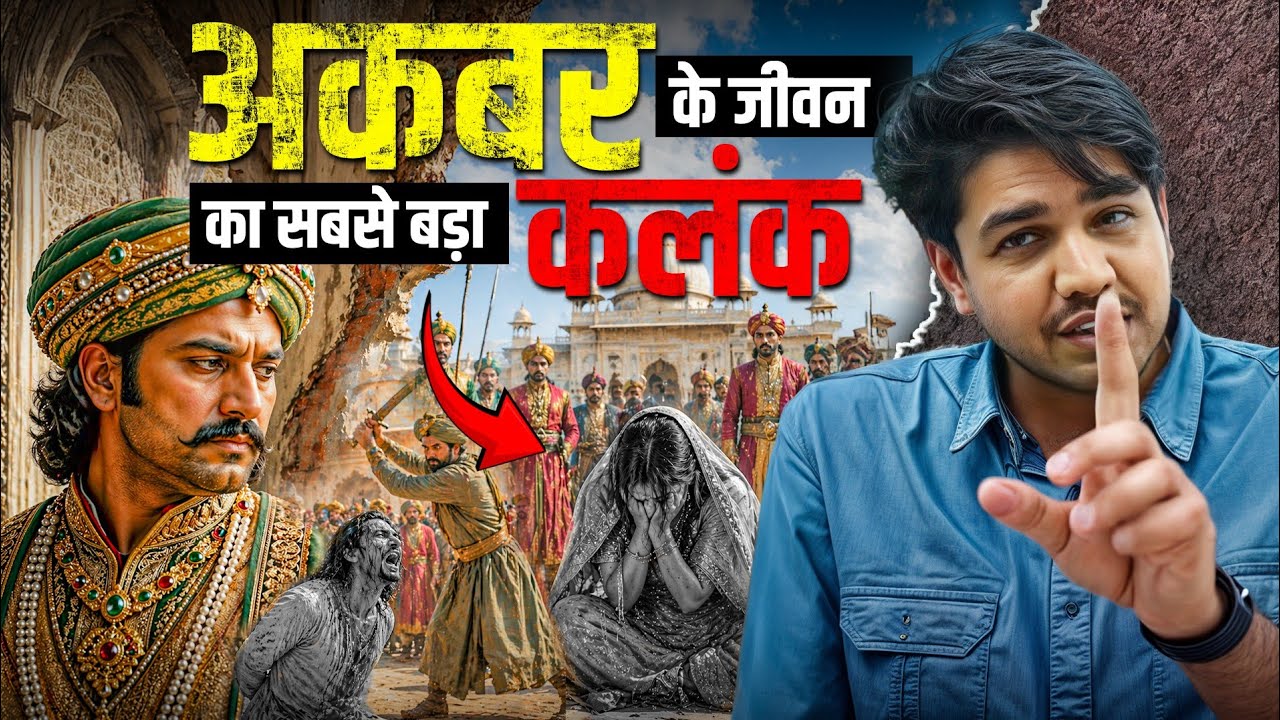 अकबर की 'महानता' का काला सच?🤫| The Dark Side of Emperor Akbar | Subhash Charan Sir | Smarty Fiction