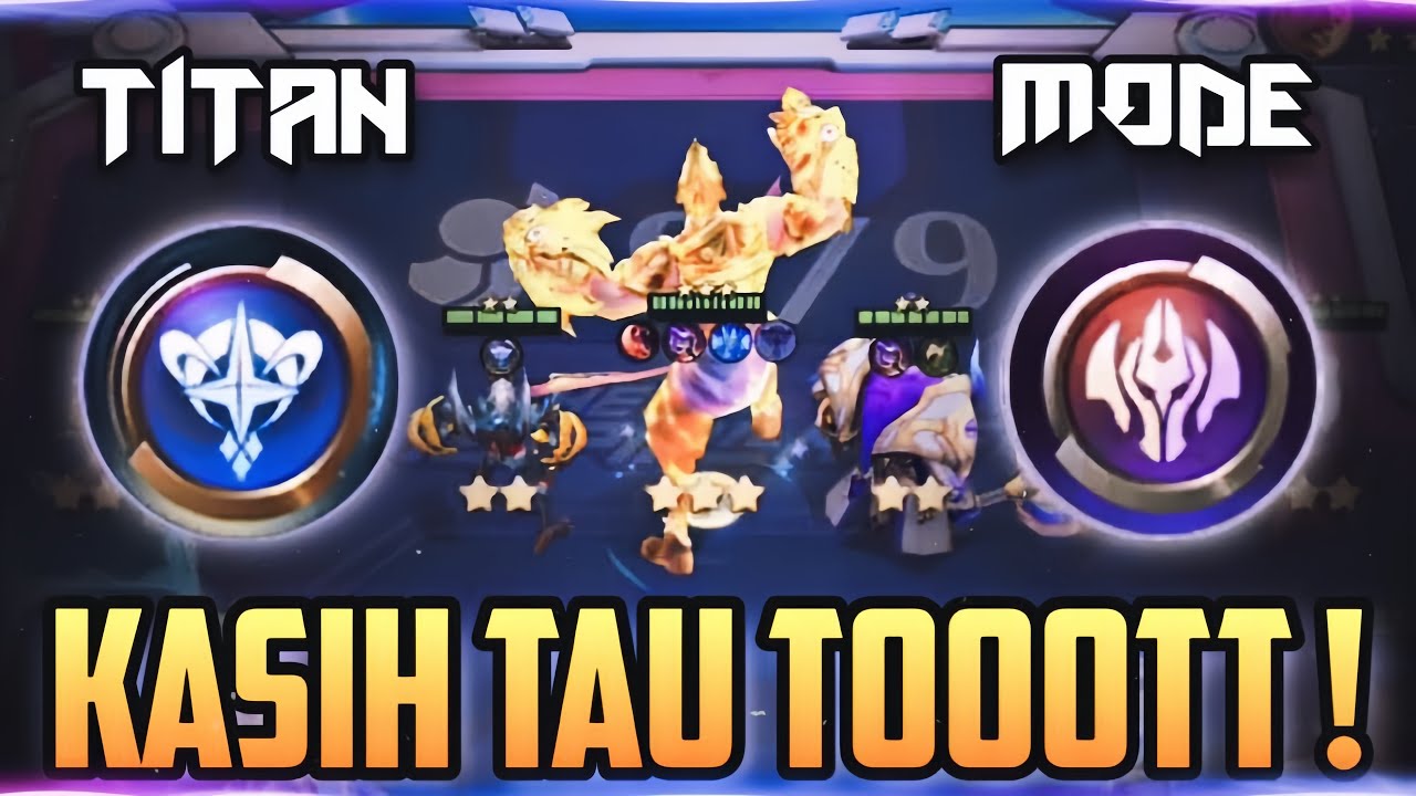 SEKALI ULTI RATA ❗ GATOT ASTRO TITAN IS BACK ! COMBO MAGIC CHESS GO GO 'RUNE' TERKUAT
