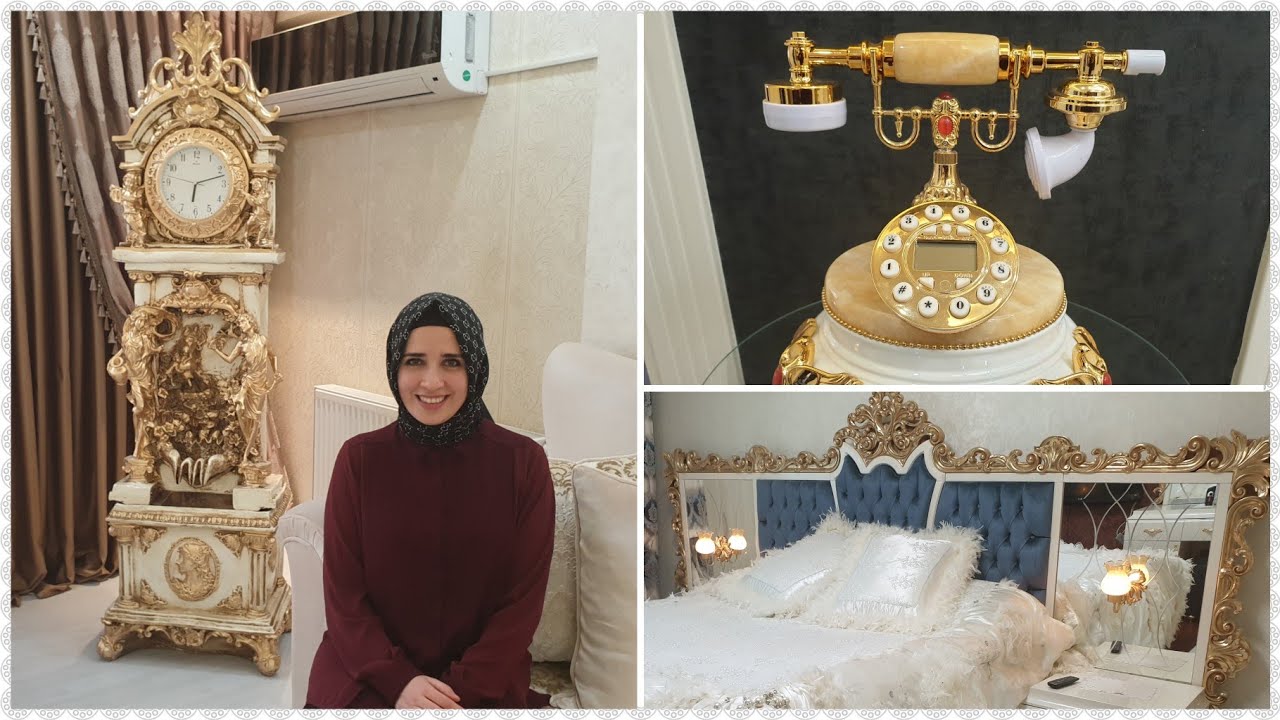 VLOG/Osmanlı Dekorlu Ev Turu 👍🤴👸 - زيارة منزلية - Home Tour