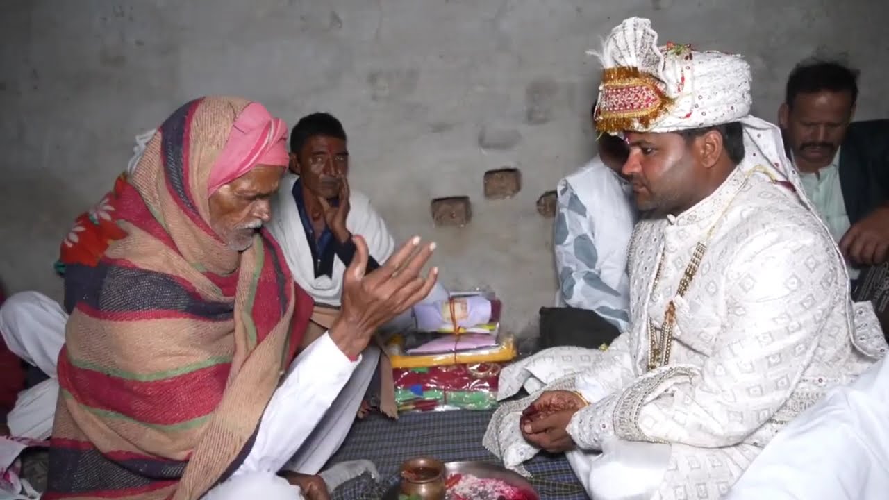 भाग 4 मेरा गाँव मेरी संस्कृति | दूल्हे की बारात का आगमन और समधी मिलाई रस्म | ग्रामीण शादी की परंपरा