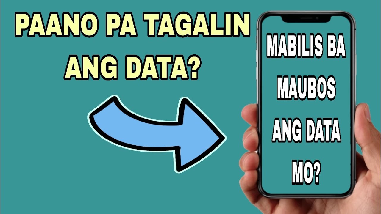 GAWIN MO TO PARA HINDI AGAD MAUBOS ANG DATA CONNECTION MO