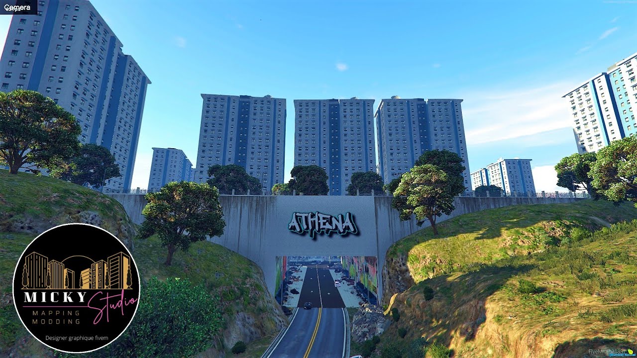 [ Mlo Fivem ] La Cité Athéna [ Gta5 mapping ]