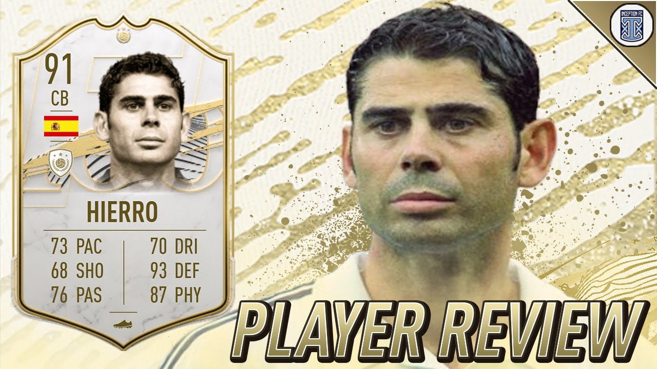 91 SBC PRIME ICON HIERRO PLAYER REVIEW! - FIFA 21 ULTIMATE TEAM