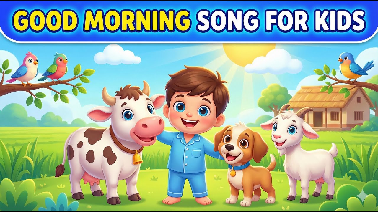 ☀️Good Morning! Wake Up | Sing Along ToraTora | Nursery Rhymes for Kids | #kids #toddlersongs