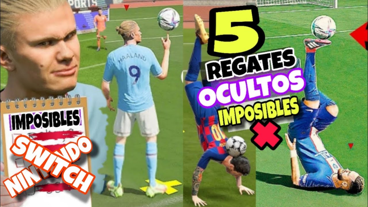 Cinco Regates OCULTOS en FC24 y FC25 en Nintendo SWITCH, Imposibles de hacer