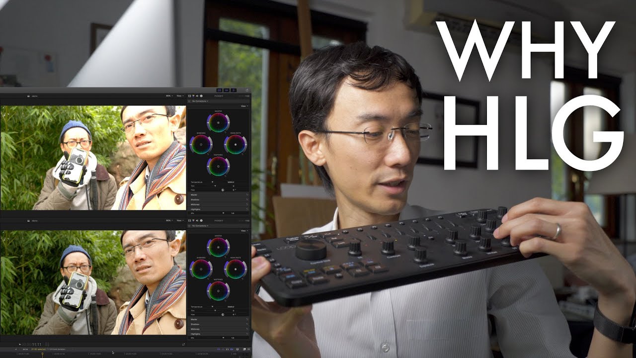 Forget LOG and use HLG! How to HLG in FCPX (featuring Loupedeck+): Lok Top Tips