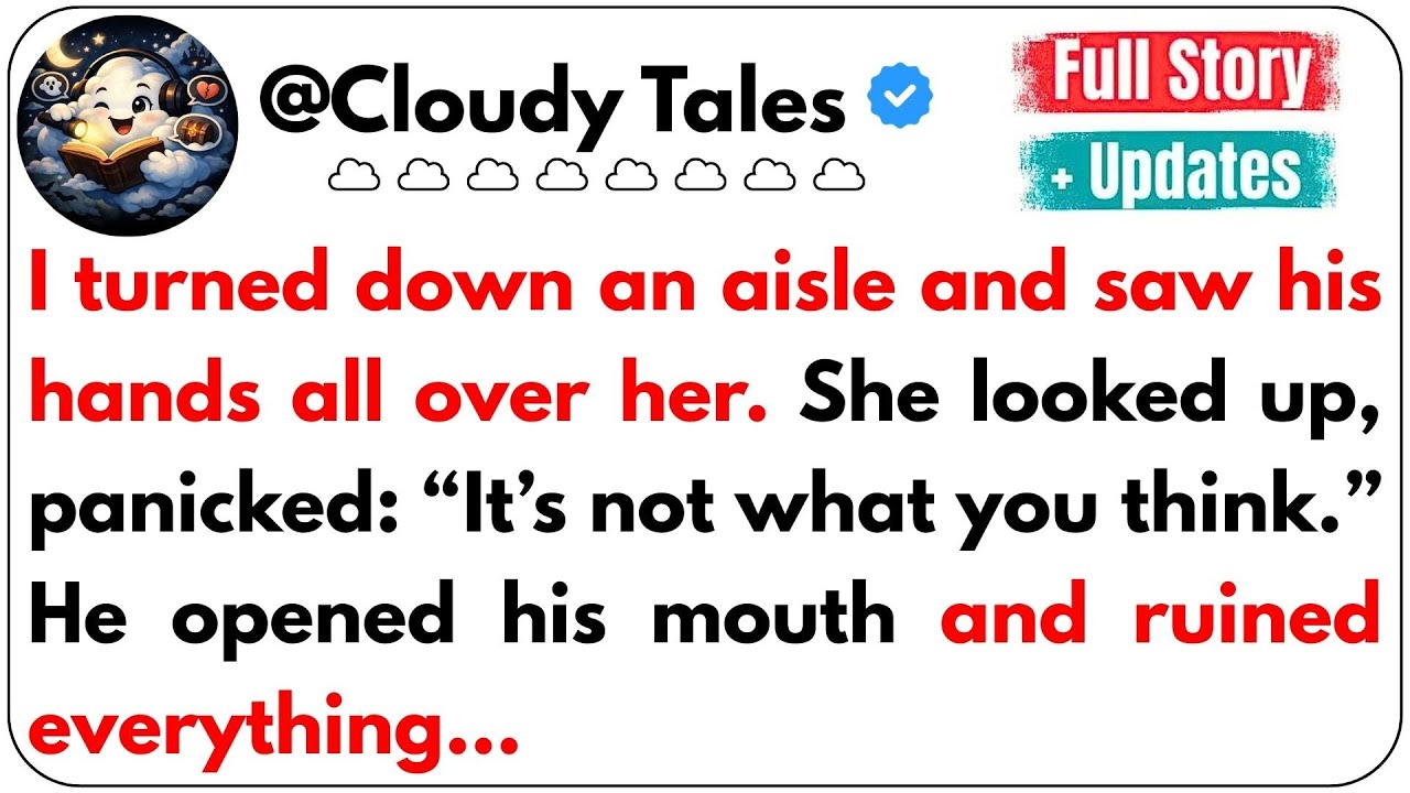 I turned down an aisle and saw his hands all over her. She looked up, panicked: “It’s not…