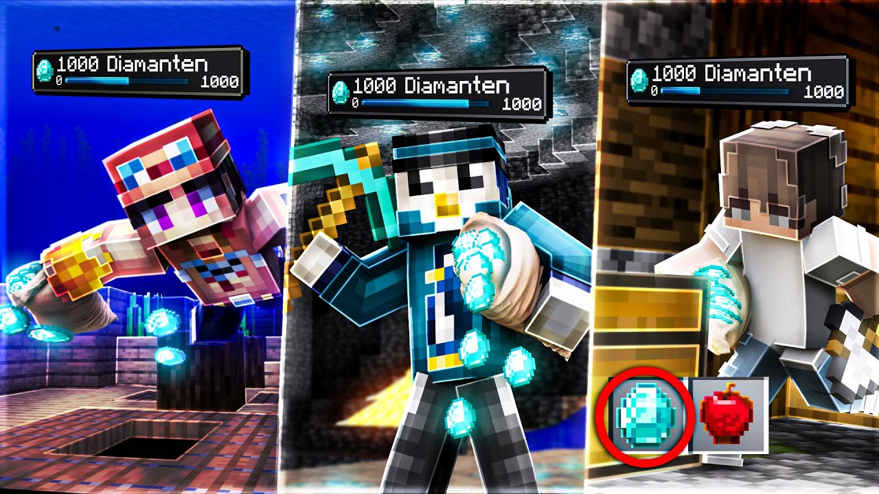 WER FARMT ALS ERSTES 1000 DIAMANTEN