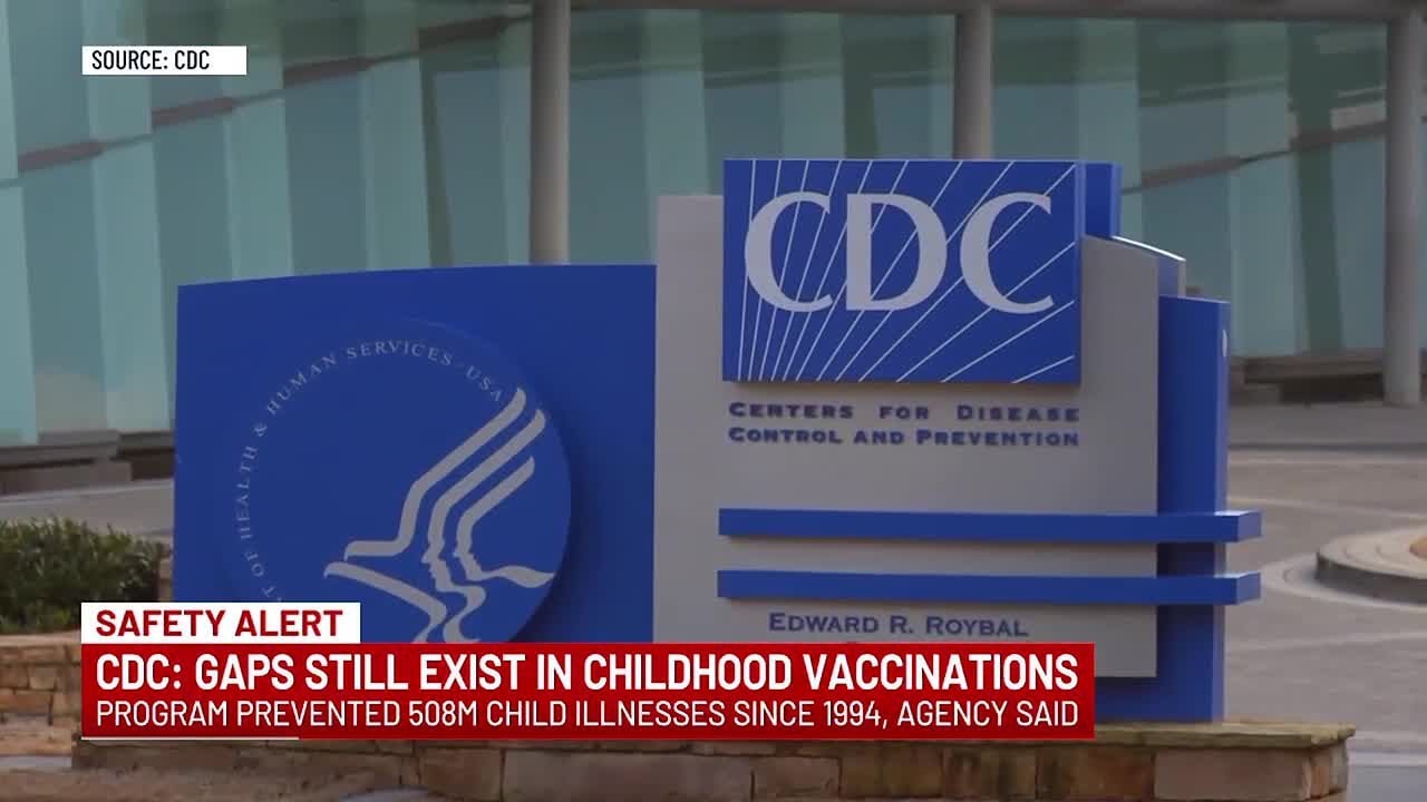 CDC: Gaps still exist in childhood vaccinations