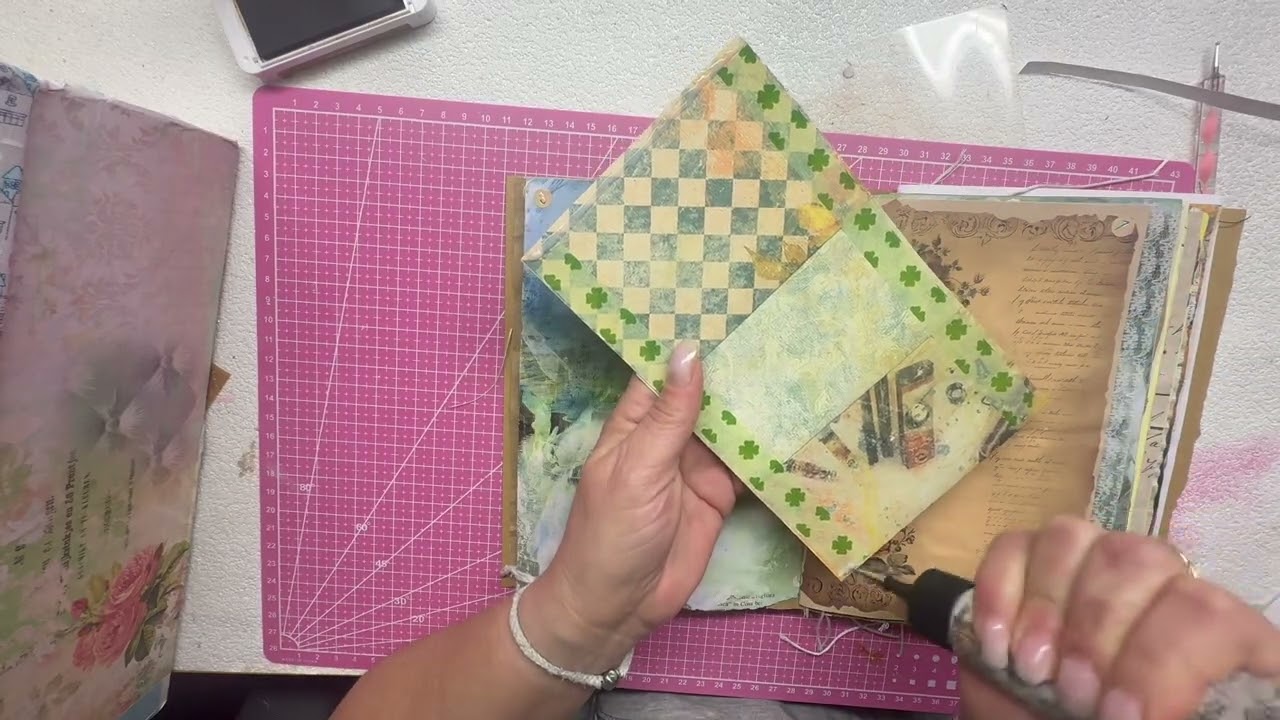 Junk Journal Ideenbuch #100 ways to use scraps