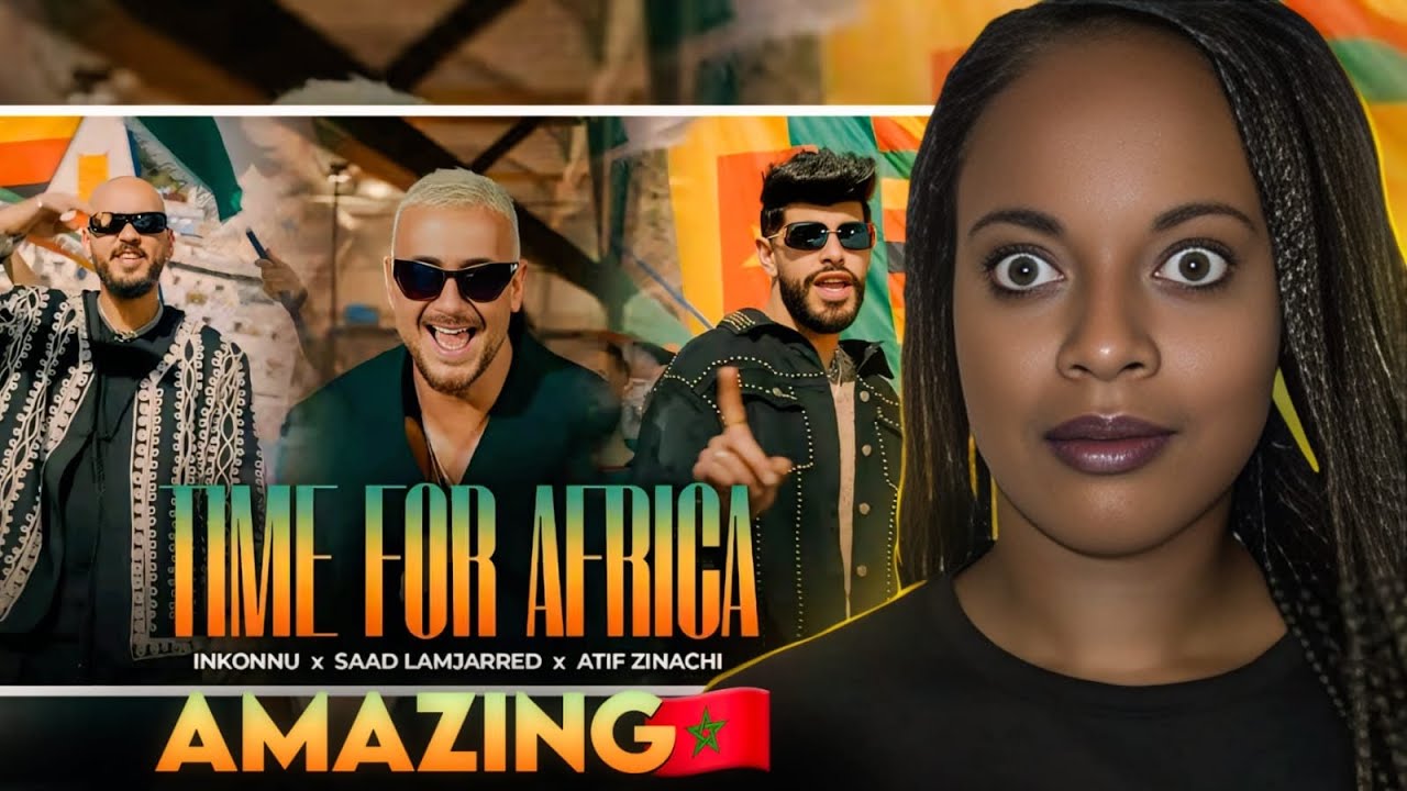 Saad Lamjarred x Inkonnu x Atif Zinachi – TIME FOR AFRICA (Prod. RedOne) | FIRST REACTION 🖤🙌🏾🇲🇦
