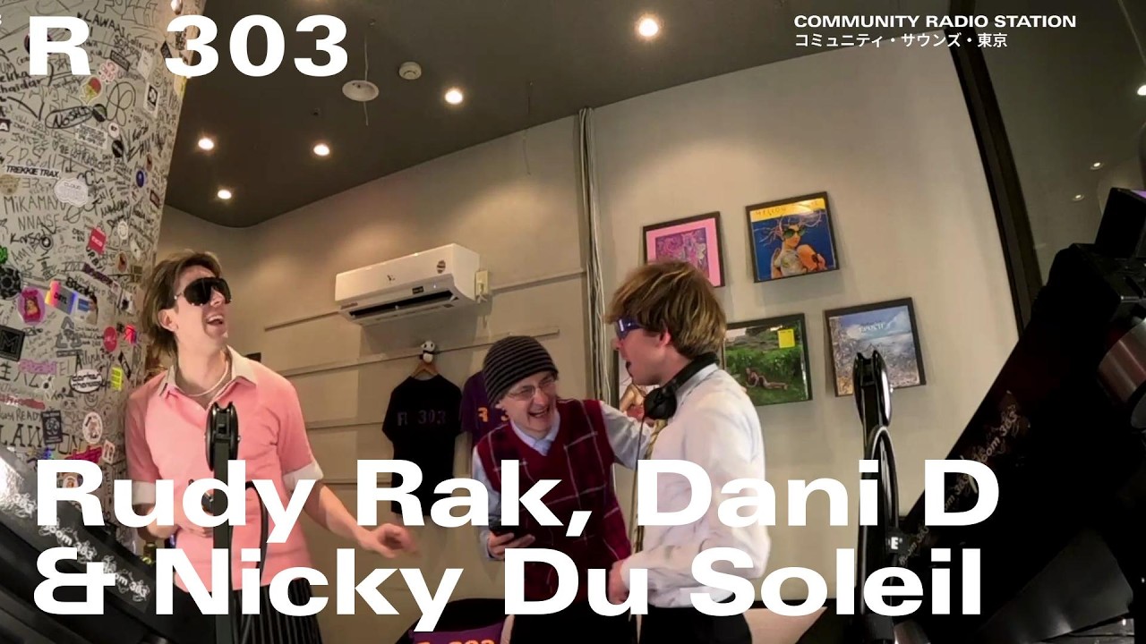 Rudy Rak, Dani D & Nicky Du Soleil｜2026年3月9日