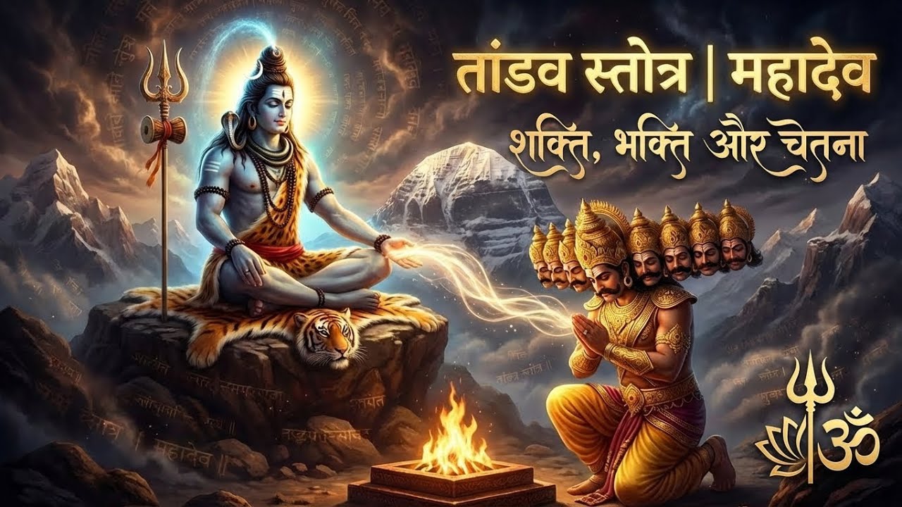 तांडव स्तोत्रम | रावण कृत शिव तांडव स्तोत्र| Mahadev Powerful Tandav Stotram#shiv #shiv #viralvideo