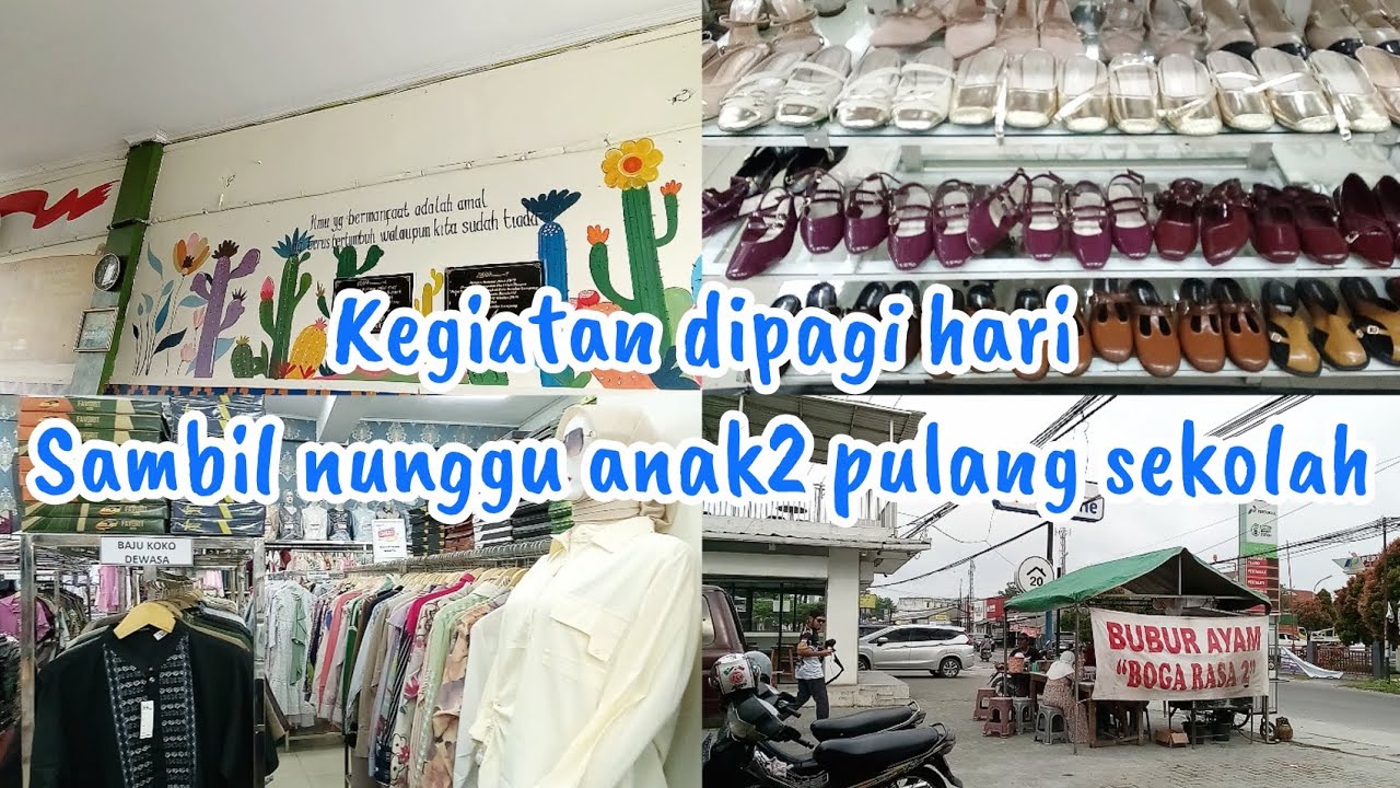 KEGIATAN DIPAGI HARI SAMBIL NUNGGU ANAKANAK PULANG SEKOLAH