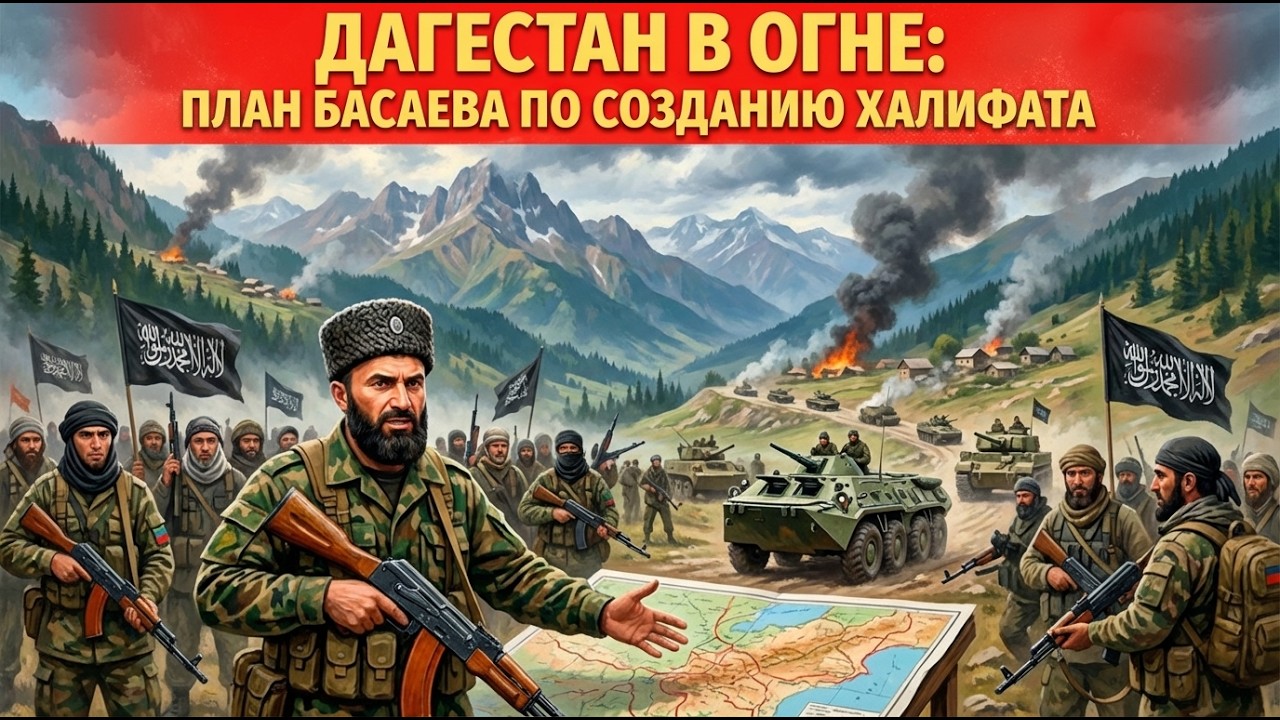ВТОРЖЕНИЕ В ДАГЕСТАН: КАК БАСАЕВ ЧУТЬ НЕ СОЗДАЛ ХАЛИФАТ