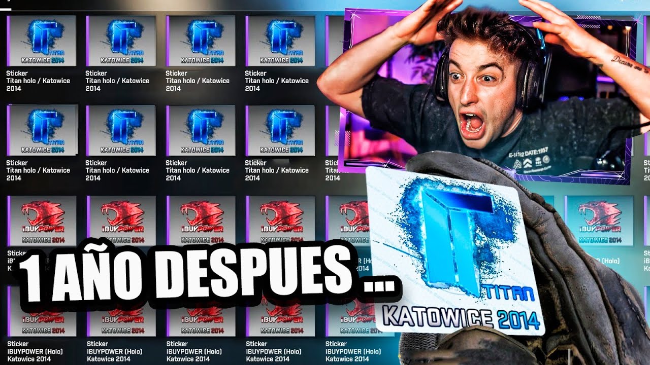 HAN DESBANEADO LA CUENTA CON 2.000.000$ EN PEGATINAS KATOWICE 2014!!