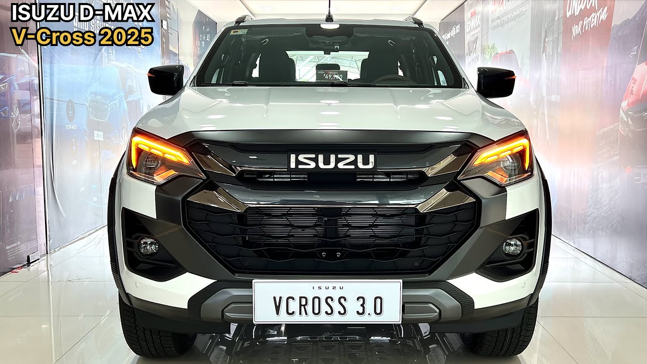 First Look! 2025 Isuzu D-MAX V-Cross LSE 3.0TD - A Comfortable Luxury Feature