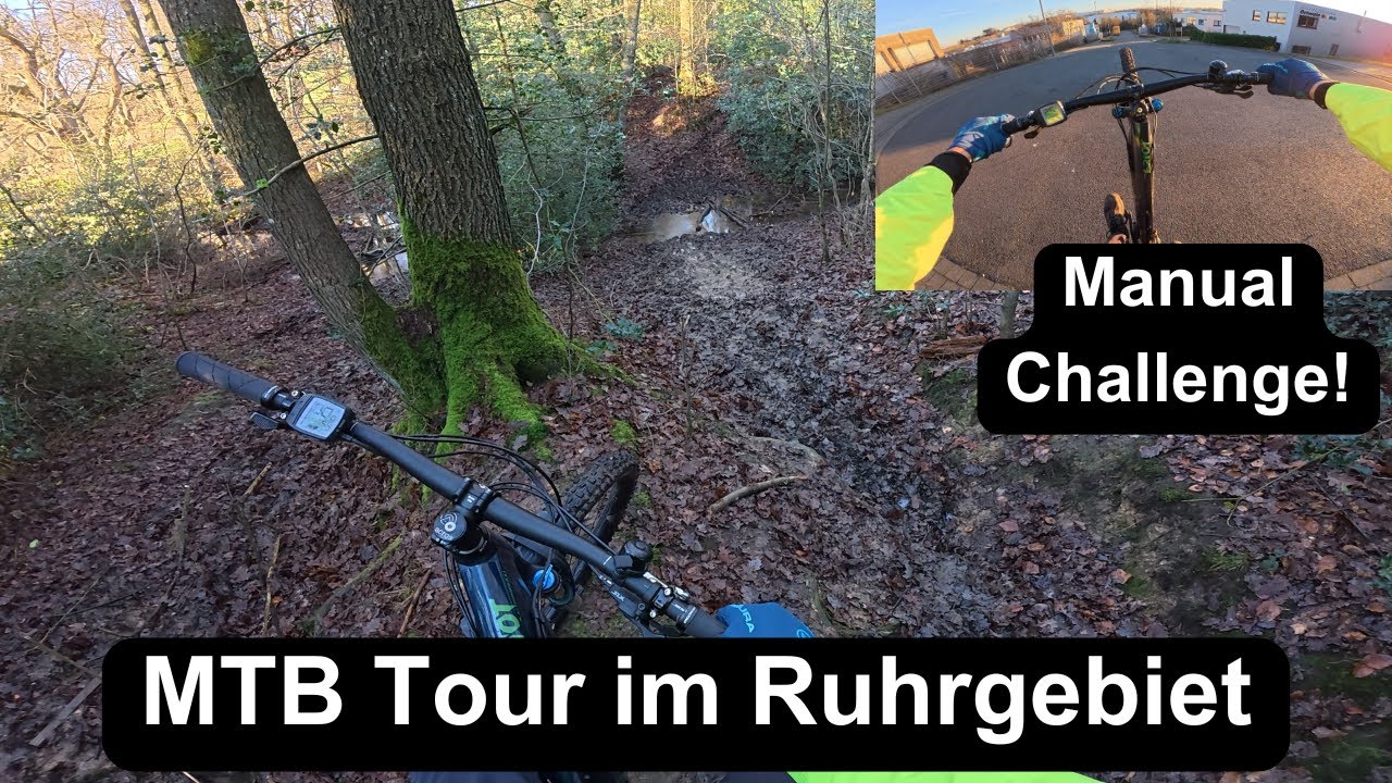 Frostig nasse Trails und eine Manual Challenge: Spontane Mountainbike Tour im Ruhrgebiet | VLOG 47