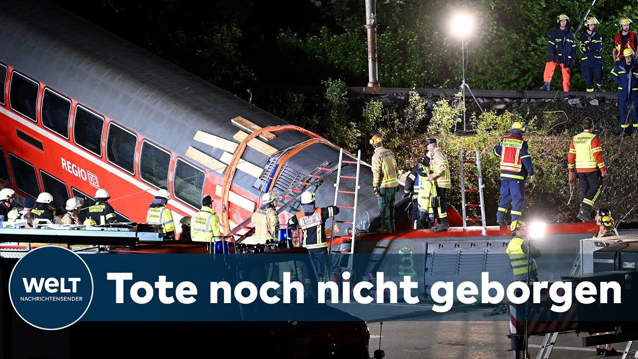 KOMPLIZIERTE BERGUNG: Verzweifelte Suche - Wohl noch zwölf Vermisste nach Zugunglück