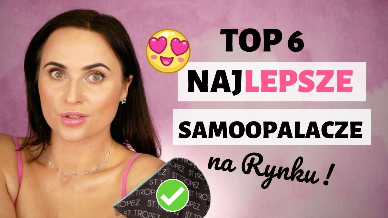⛱🌞BLADA SKÓRA? NIGDY WIĘCEJ🙅‍♀️🛑! POZNAJ TOP 6  SAMOOPALACZY NA RYNKU