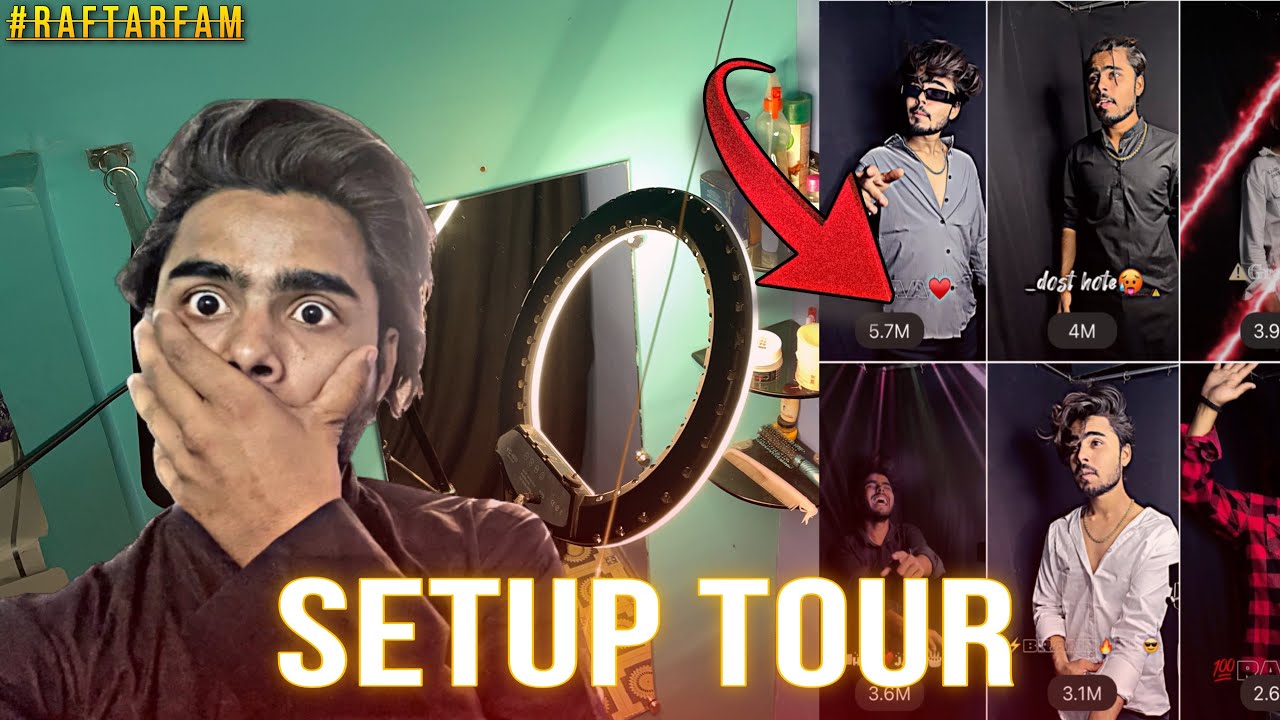 My reels setup tour🤩🎥🤫