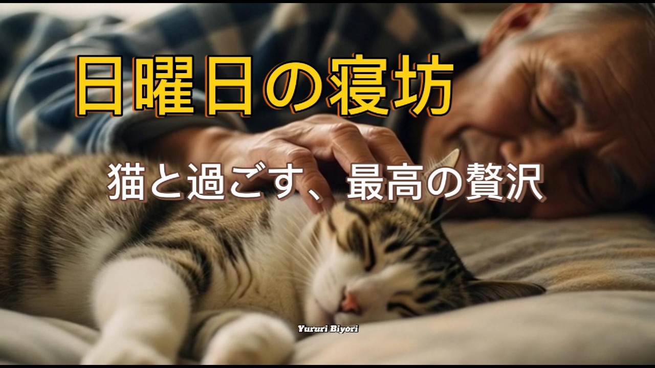 【2月22日】日曜日の寝坊。ウクレレとハーモニカの音色と猫に癒やされる朝 🐈 [feb 22] sunday oversleep. ukulele, harmonica #瞑想 #昭和レトロ #癒やし