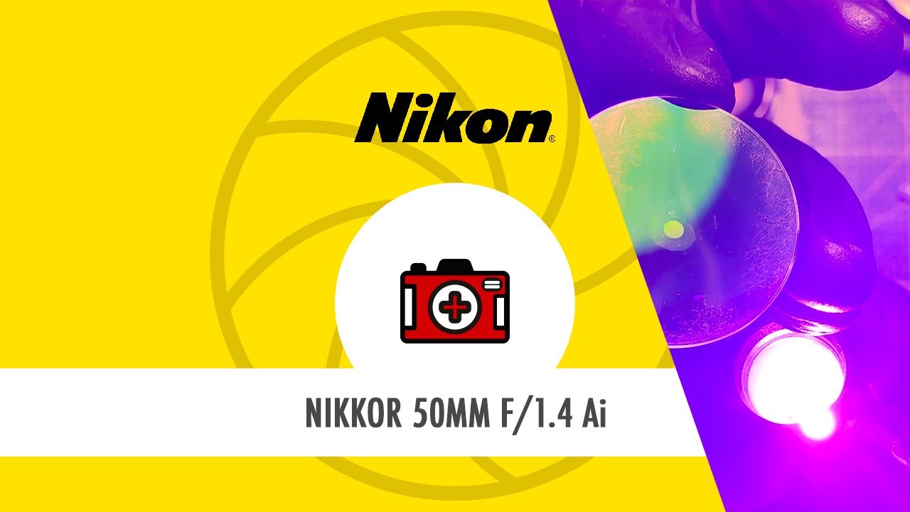Nikon 50mm f/1.4 Ai - Nettoyage de champignons et regraissage de la mise au point