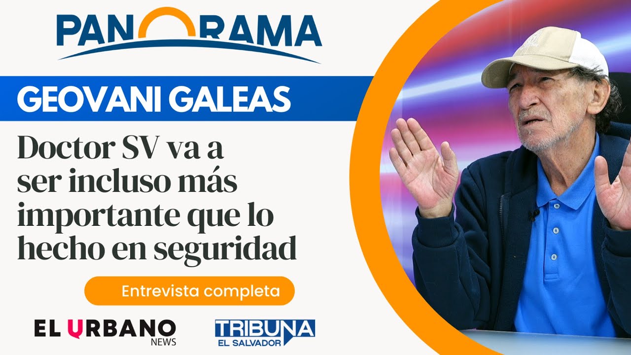 Geovani Galeas - Escritor | Panorama - Noticias El Salvador